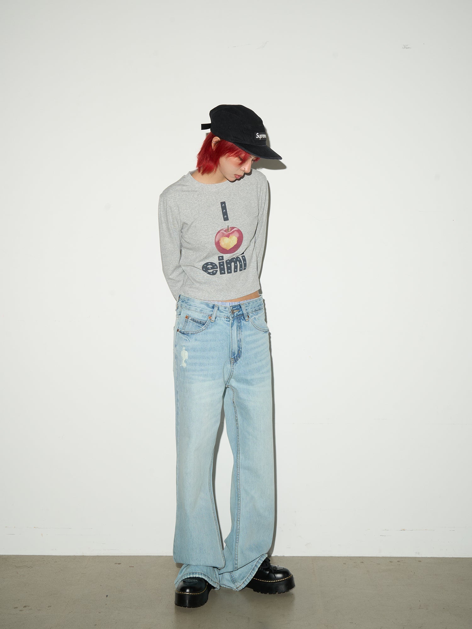 MICHINNYON wash denim