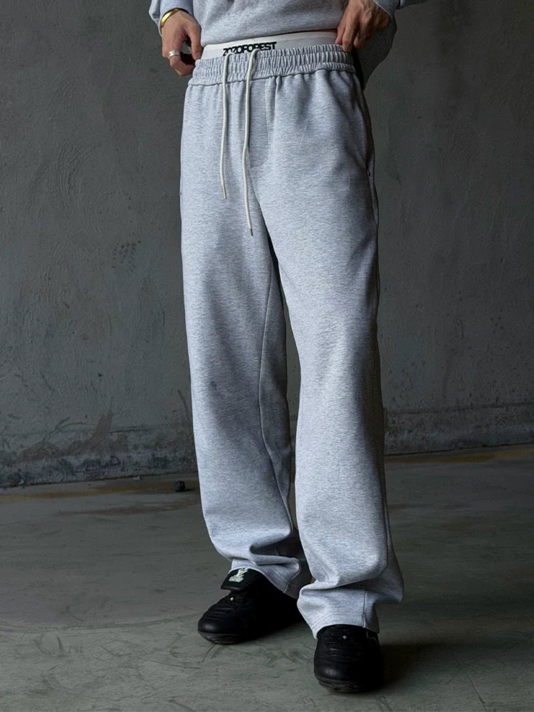 ZOZOFOREST Casual Sweater Sweatpants Dog Walking Set