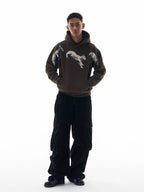 WebSurfGroup Casual Fleece Loose Pullover Sweater