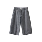BUTTBILL 25SS Urban Safari Vintage Commuter Japanese Leaven Wash Logging Tooling Capris Shorts