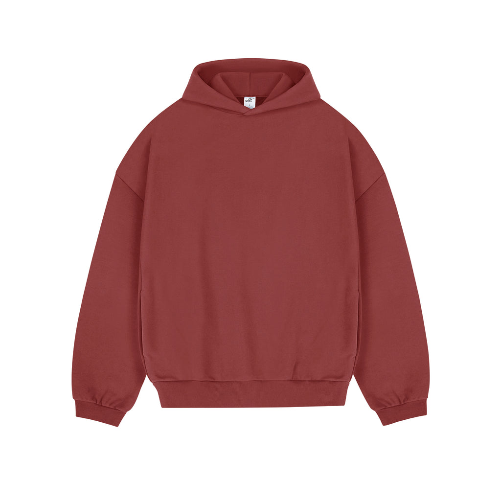 IDLT 500g Heavyweight Velvet Pullover Hoodie