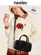 Neeley Mini Leather Boston Crossbody Bag