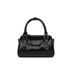 Neeley Soft Wax Leather Boston Pillow Bag