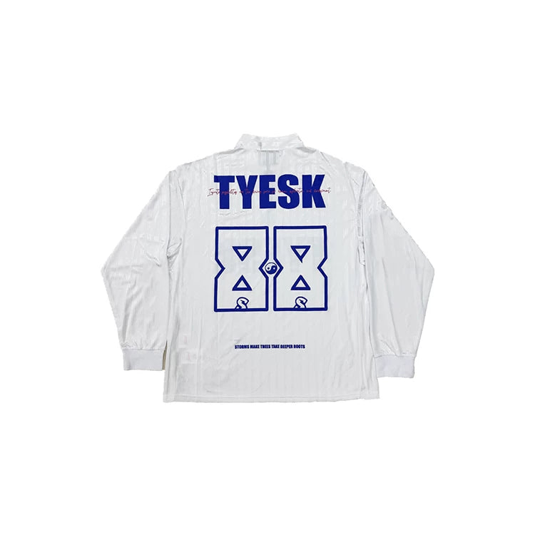 TYESK Blazing Tai Chi Stand Collar Long Sleeve Top