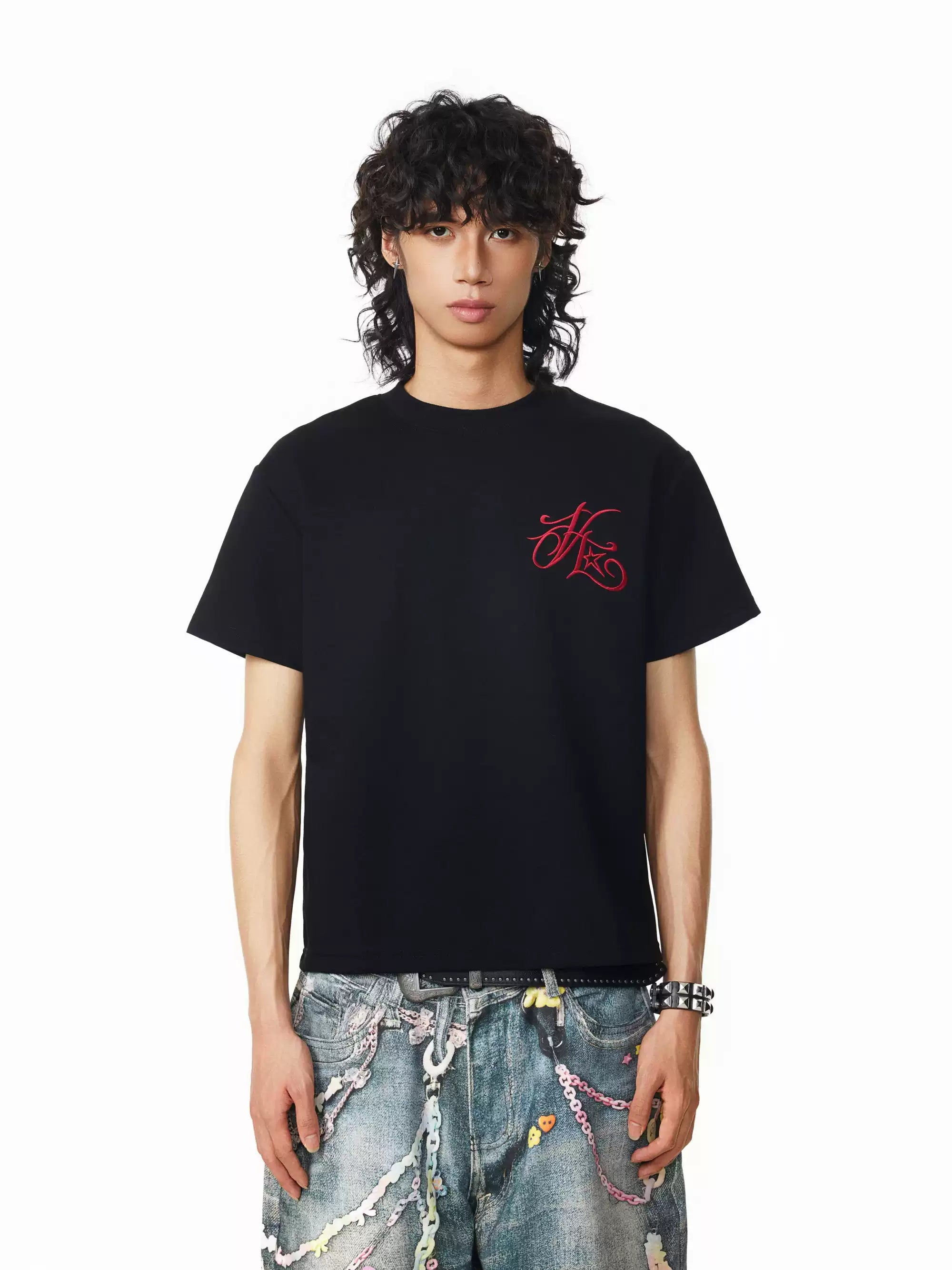 BTSG back design tee