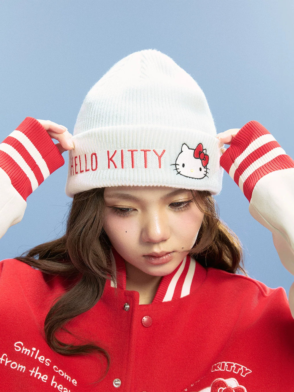 WHOOSIS Embroidered Knitted Hat