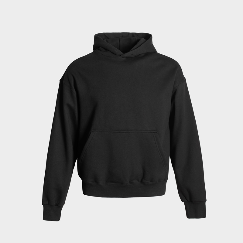 KONOOT Short and Wide Cut Casual Hooded Sweater