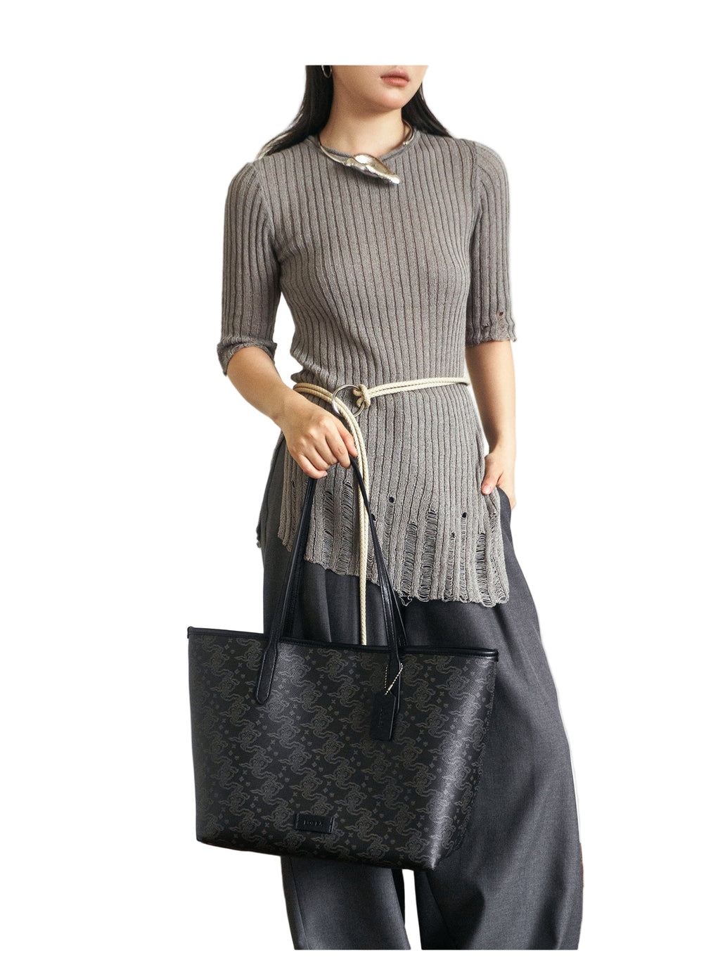 LOSEA Three Gorges Museum Ruyi Cloud Tote Bag