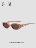 GM x Jennie Pink Cat Eye Sunglasses UV Protection Hushh