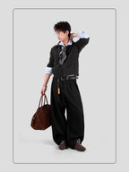 HANQIAORJI Retro Brown Casual Training Shoes