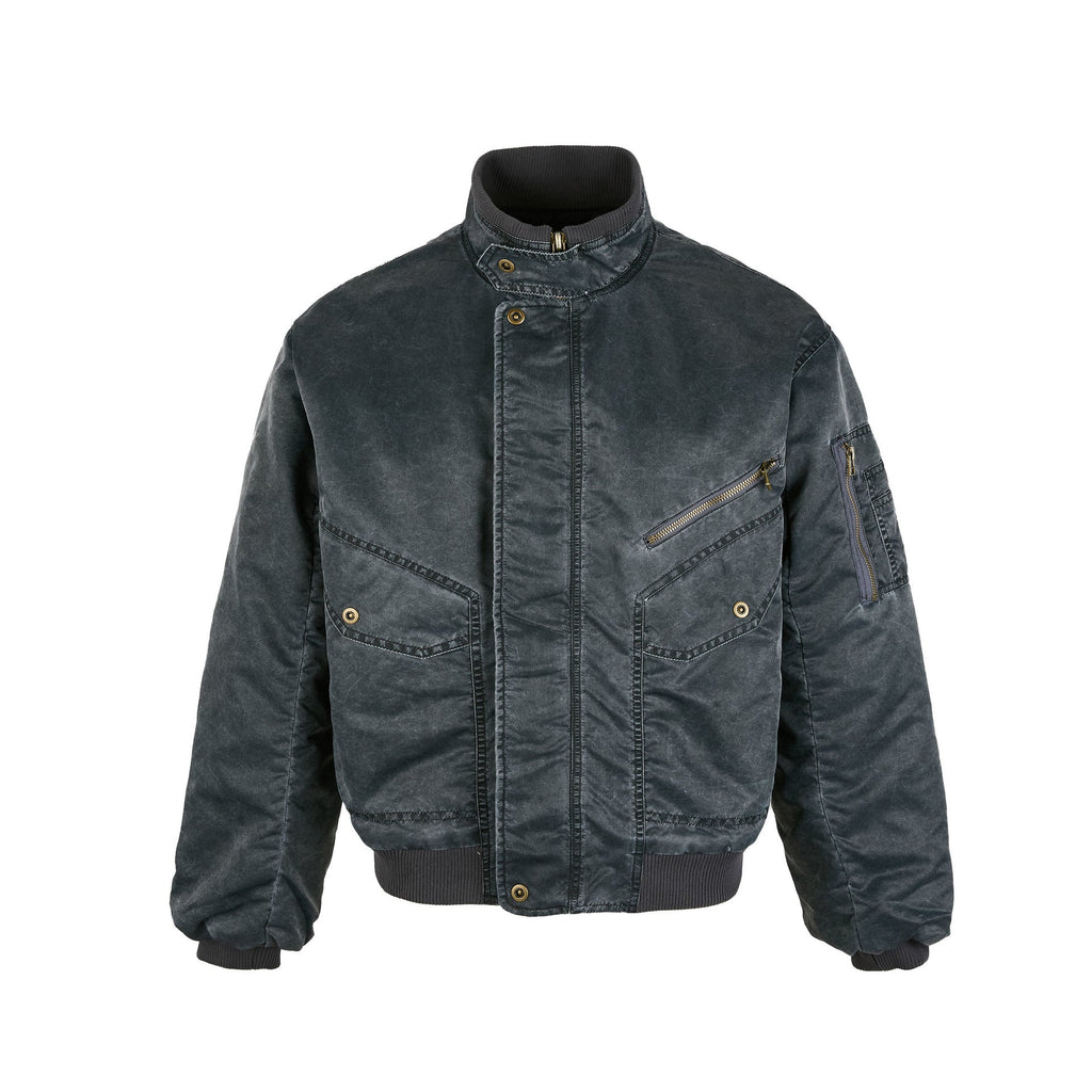 EME Old Dirty Dyed Stand-up Collar Thermal Jacket