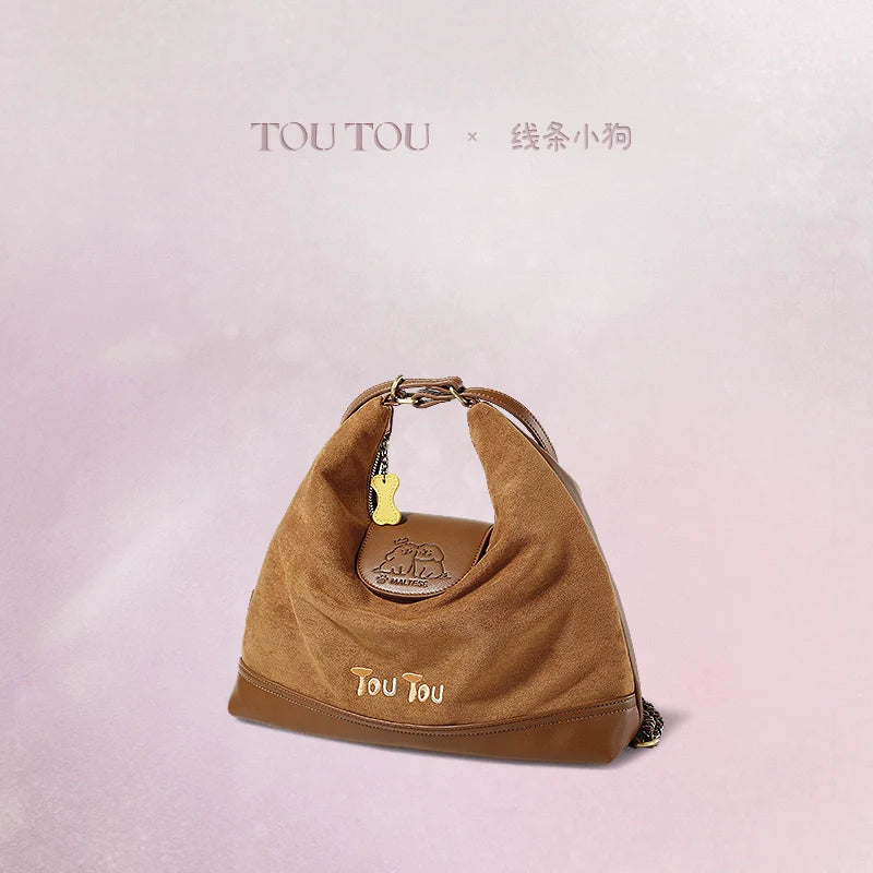 TOUTOU Line Puppy Tote Bag
