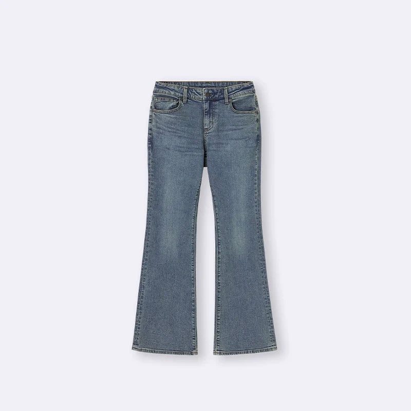 GU Slim Flared Jeans