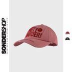 SONDER SHOP WORK HARD Embroidered Baseball Cap