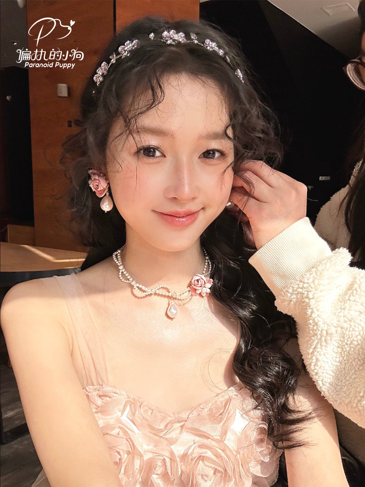 ParanoidP Flower Baroque Pearl Premium Earrings