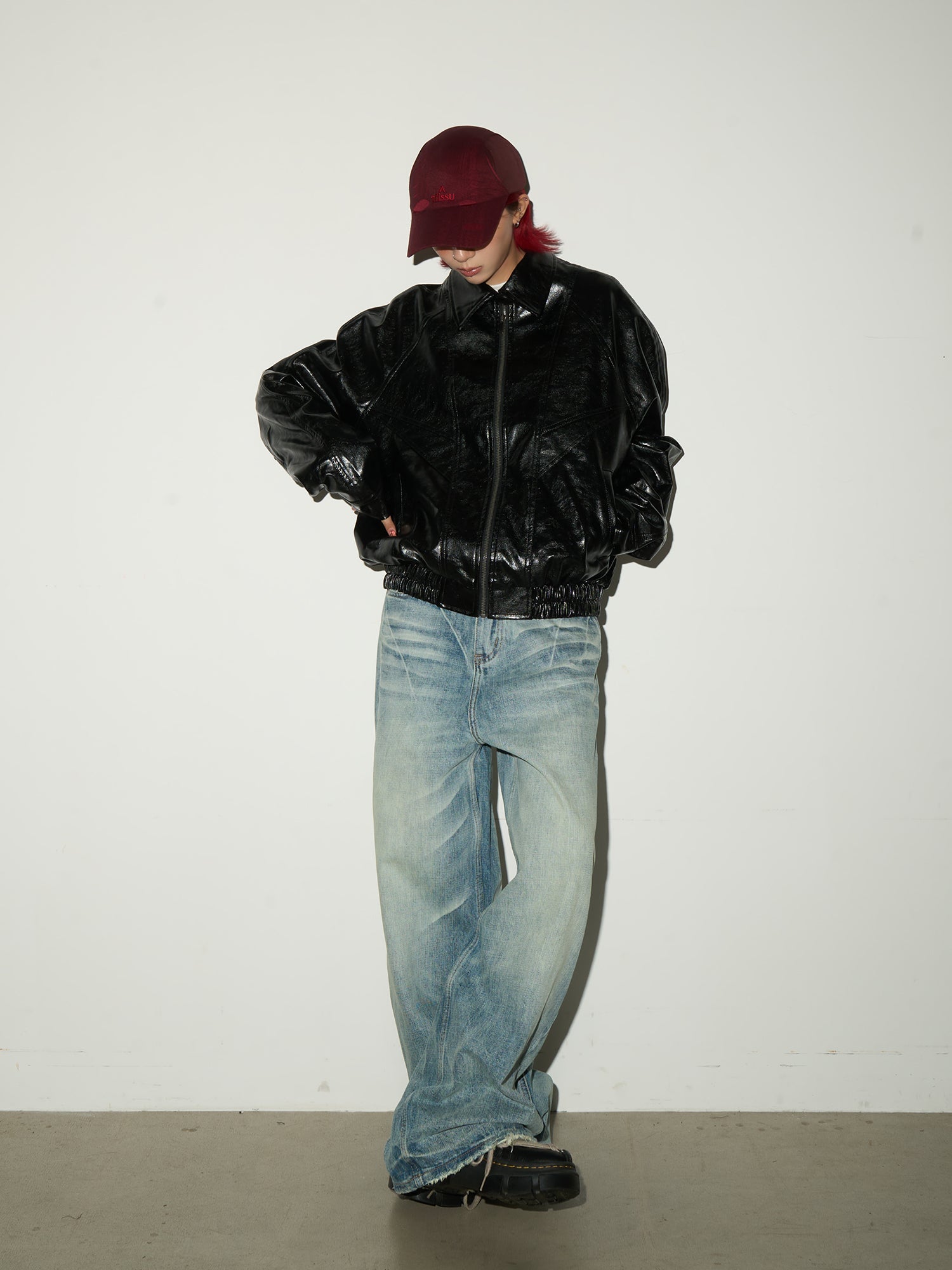 MICHINNYON wash denim