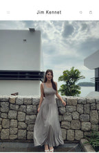 Jim Kennet Slim-Fit Knitted Stretch Suspender Dress