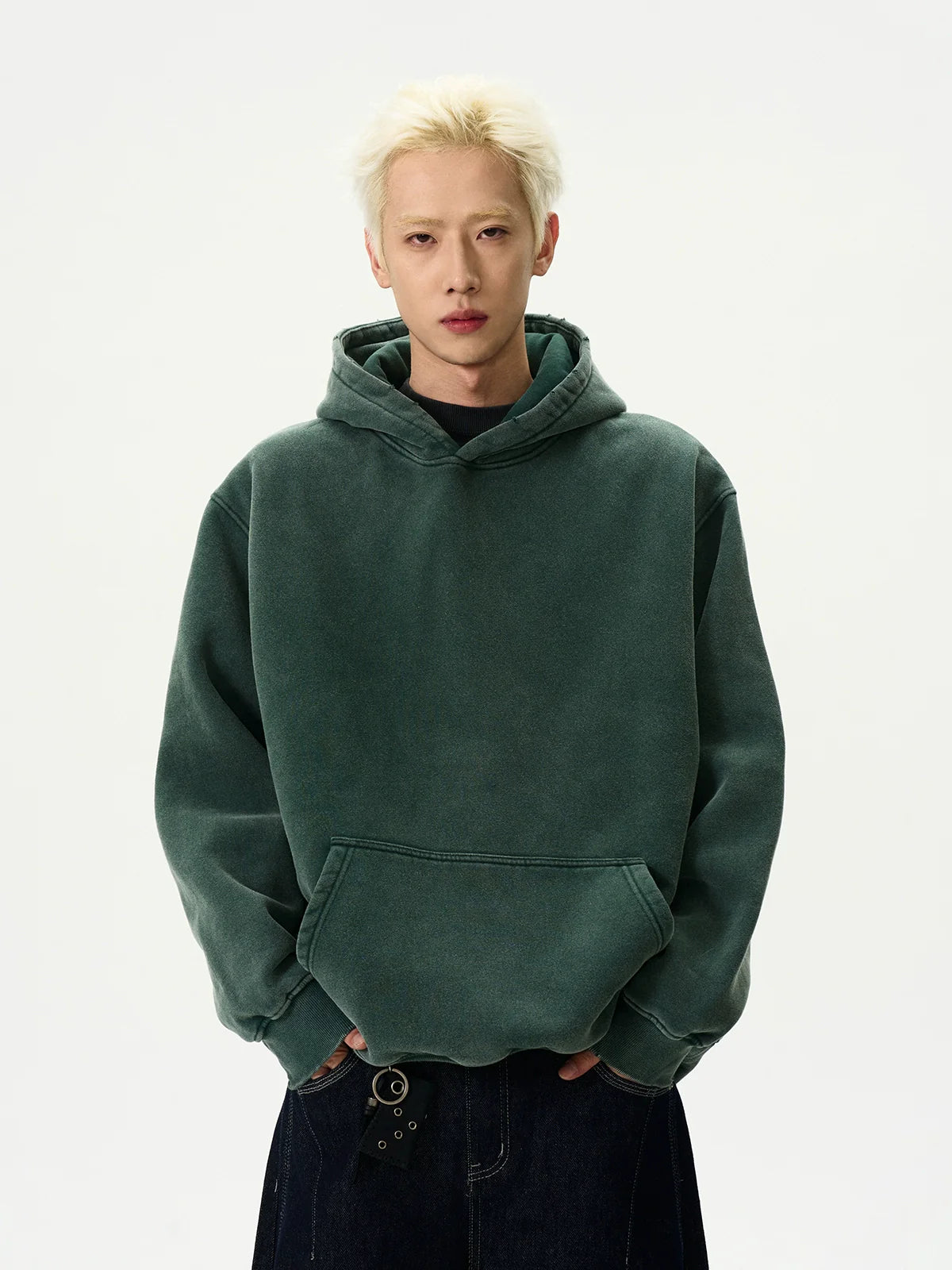 A PUEE Vintage Fleece Hooded Sweater