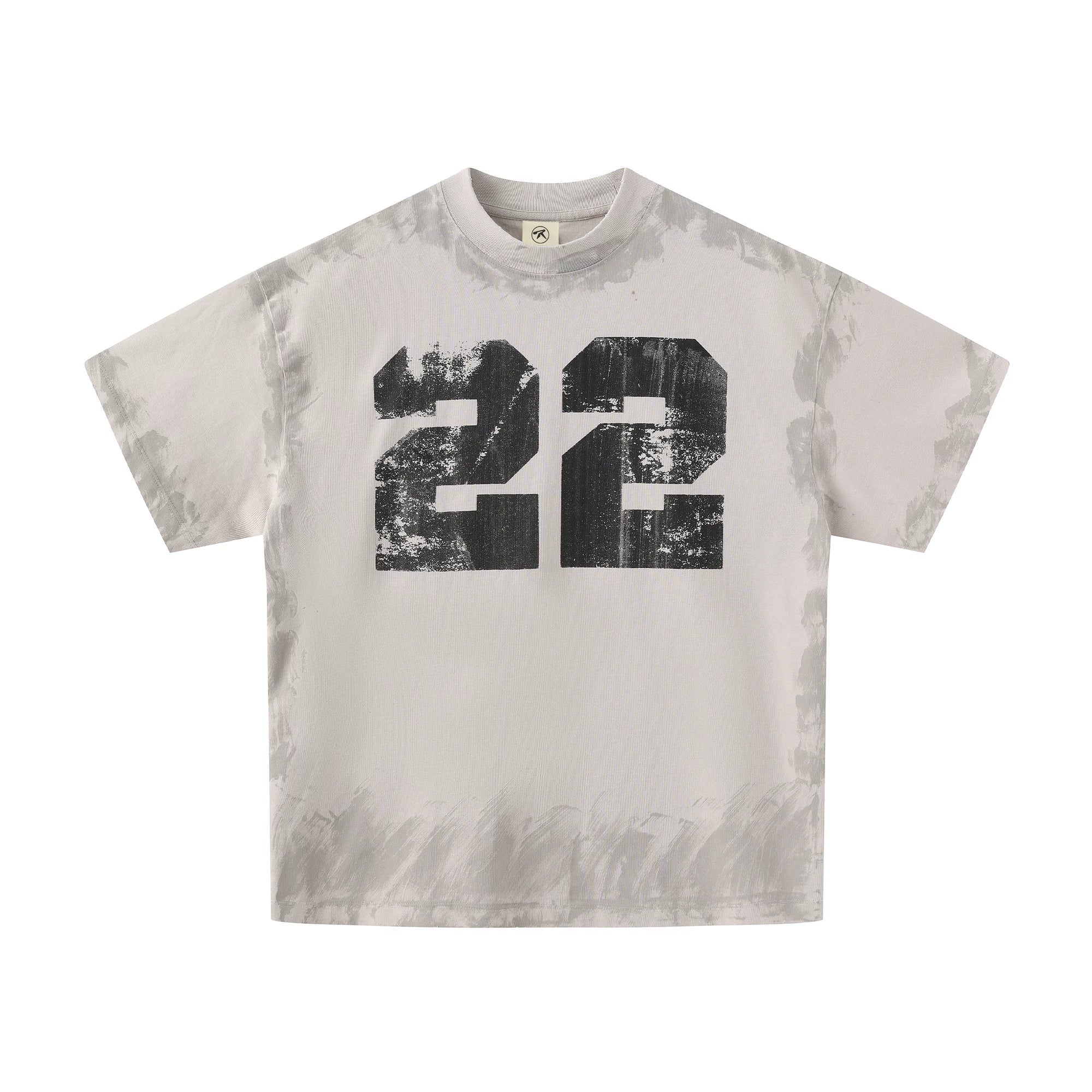 RAINMAKE CREW RACER Washed Distressed Short Sleeve