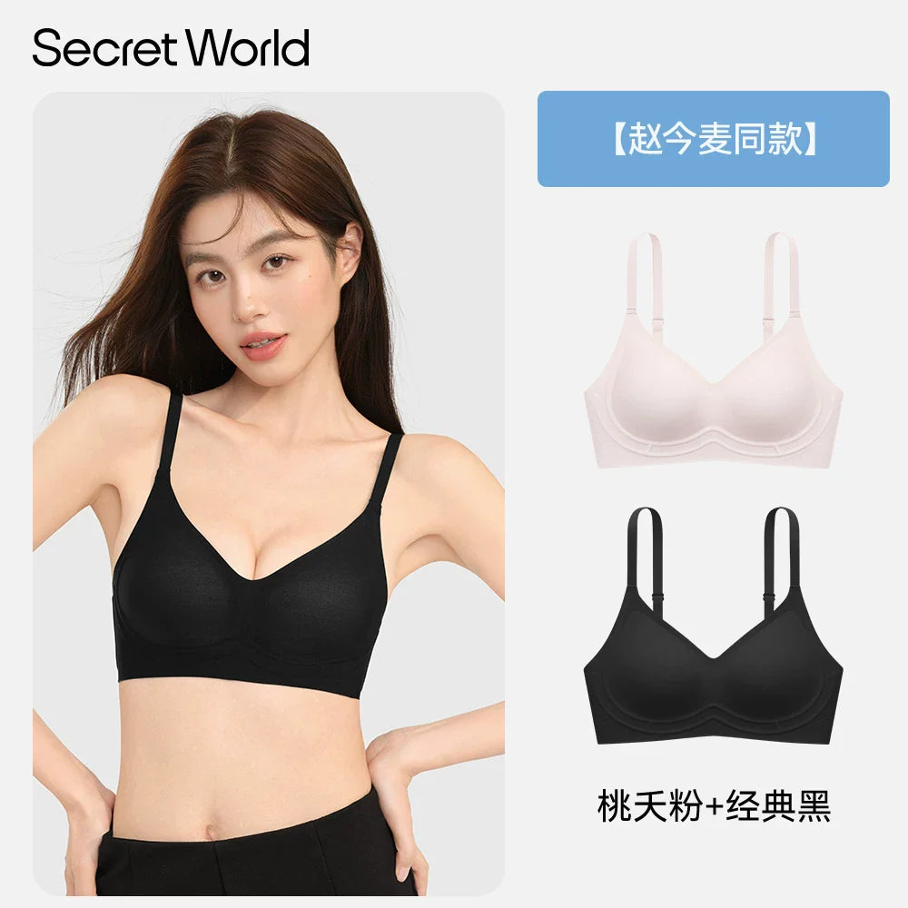 Secret World Gathers Anti-sagging Breast Seamless Bra