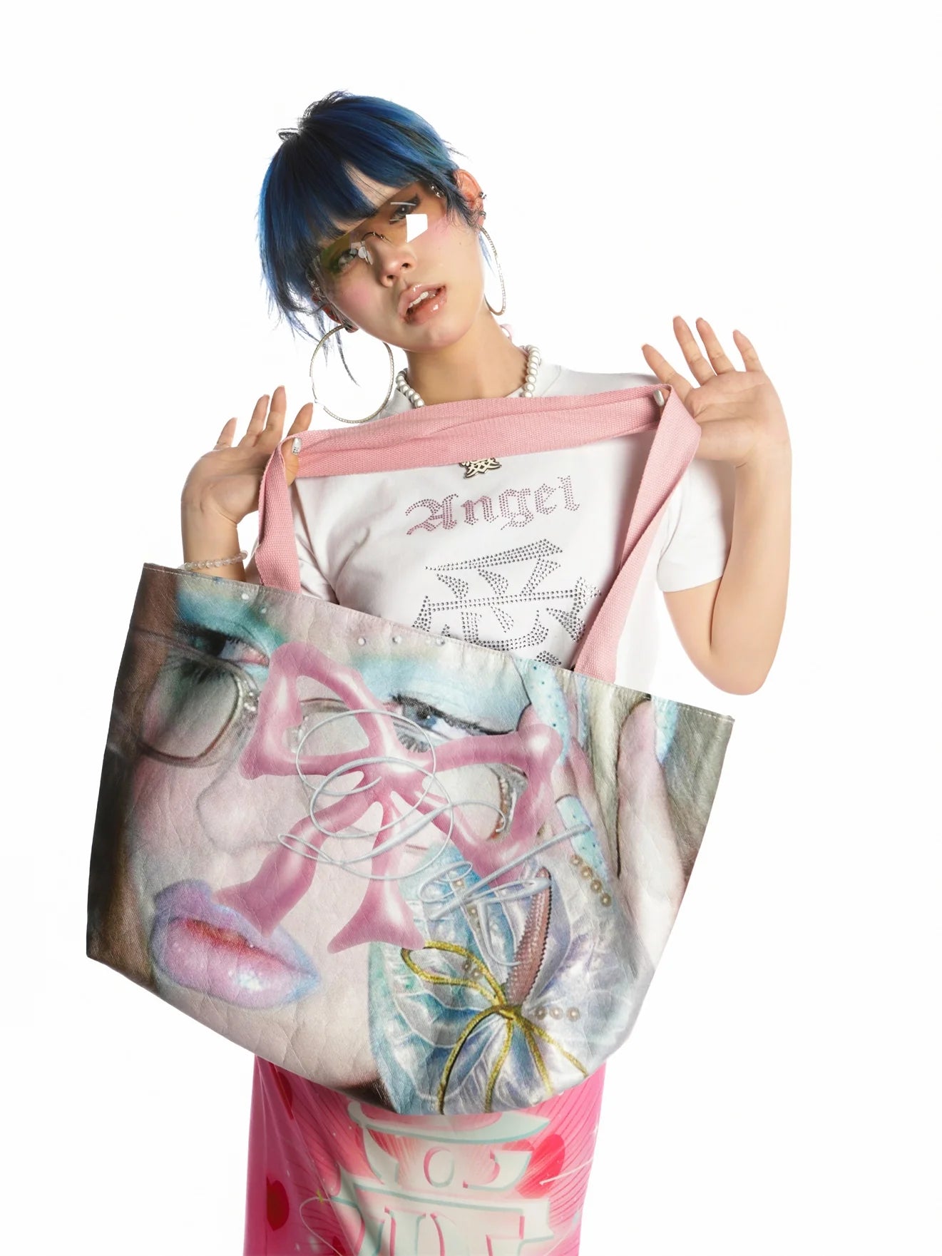 DeadEndKids High Street Y2K Spice Girl Large Capacity Shoulder Bag