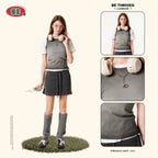 BE Women's Embroidery Logo Slim Fit Vest tee