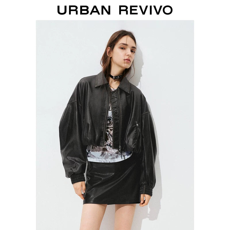 Urban Revivo Amber Streamer Cotton Jacket