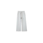 PLUS NO LOGO Scimitar Splicing Loose Wide-leg Sweatpants