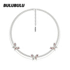 BULUBULU Mirror Butterfly Pink Earrings