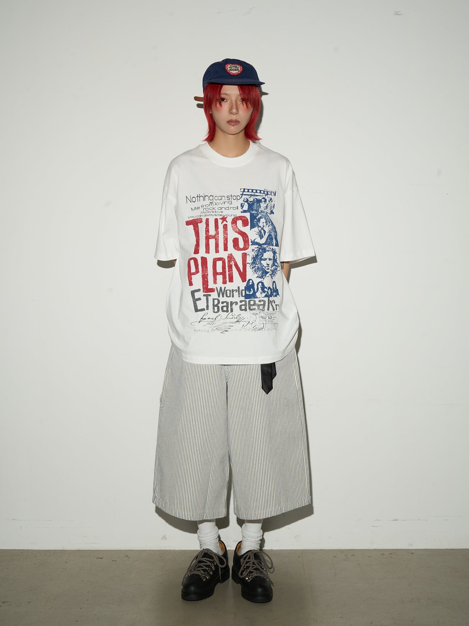 MICHINNYON stripe shorts