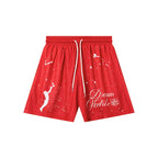 OOTC Rainy Night High Waist Casual Sports Shorts