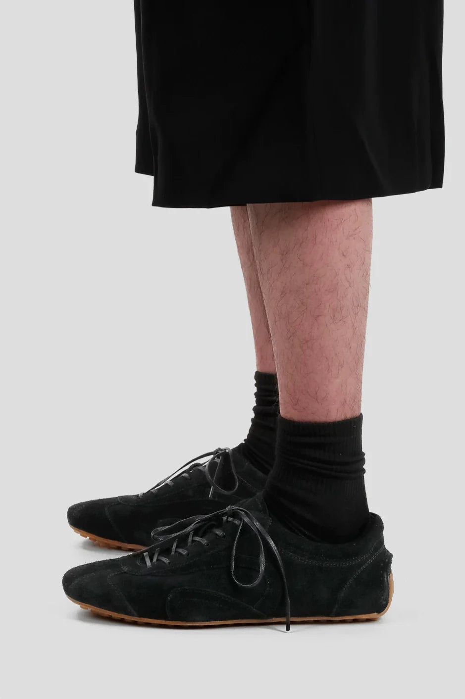 HANQIAORJI High Mercerized Leather Cowhide Training Shoes