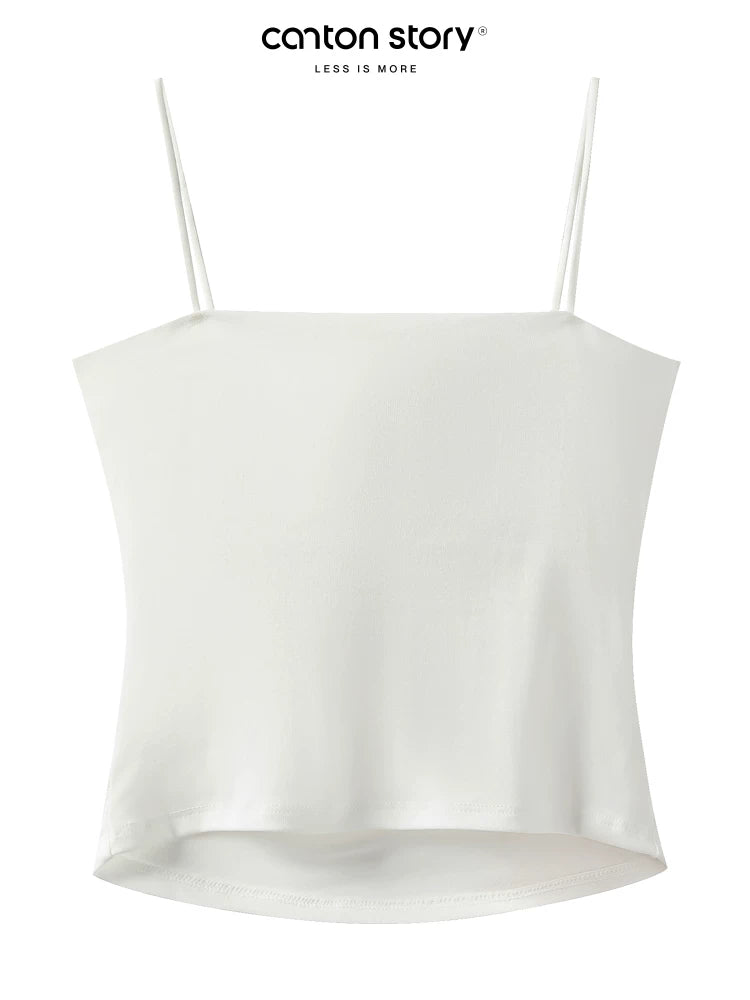 cantonstory Beautiful Back Padded Camisole