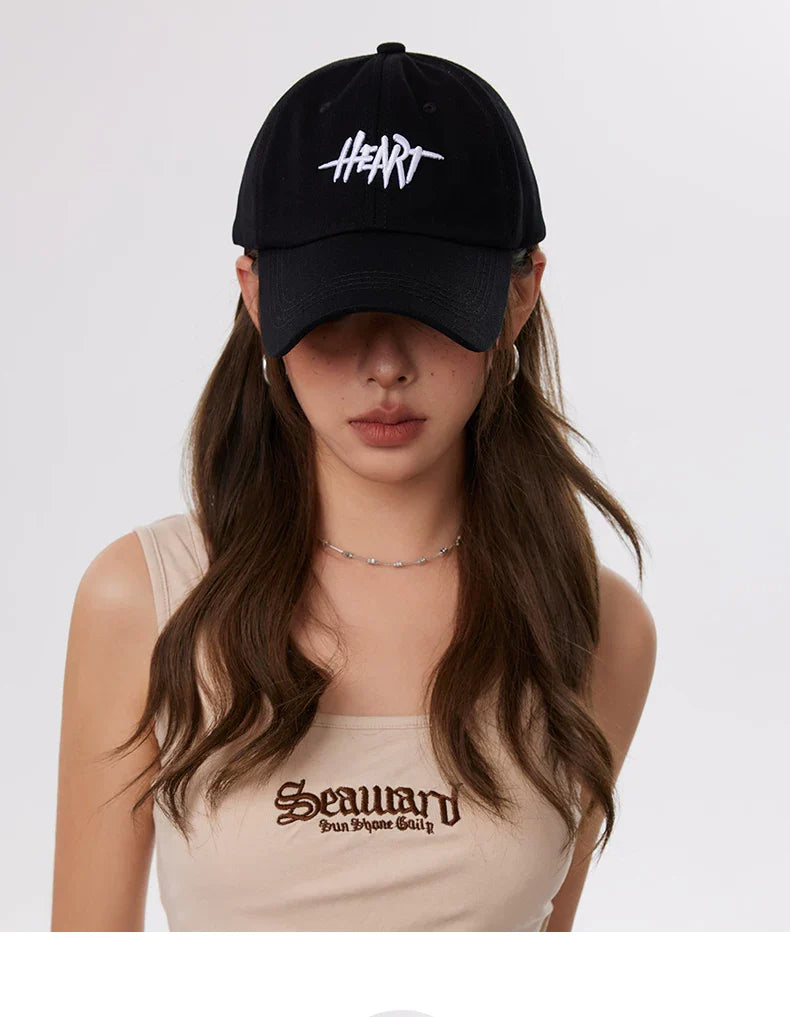 YORSOY Vintage Alphabet Embroidered Baseball Cap