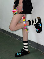 Cat & Sofa Polka Dot Star Birkenstock Sandals