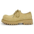 Breathable Derby Low Top Work Suede Shoes