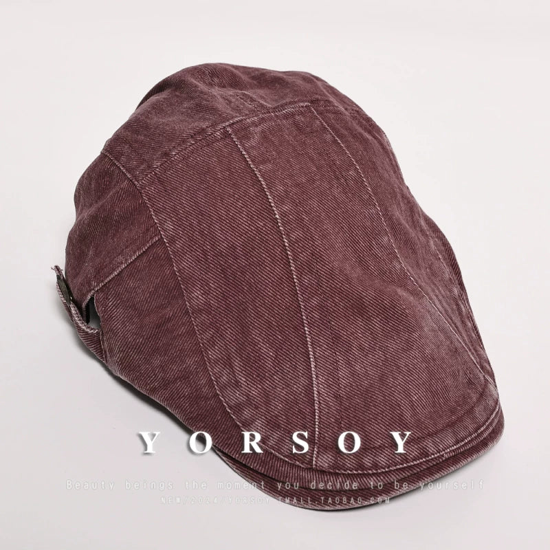 YORSOY Retro Denim Cap