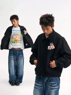 Mr. Jiangnan NewJNXS Velcro Bomber Flight Jacket