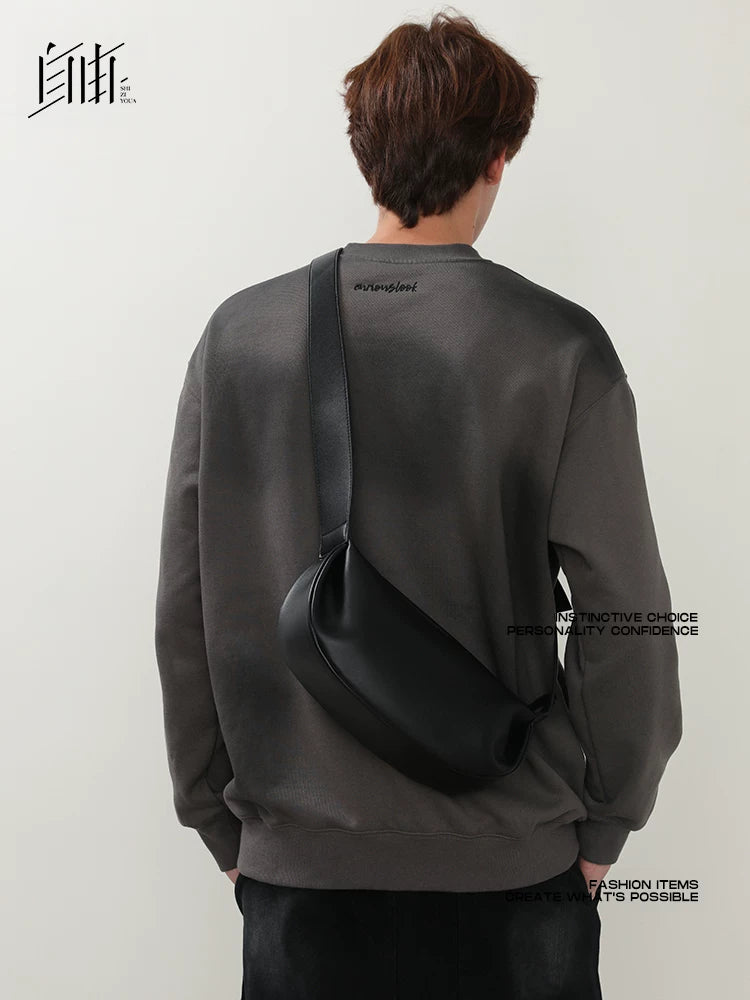 SFREEYA Retro Niche Commuter Crossbody Bag