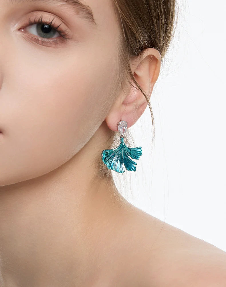 BULUBULU Ginkgo Biloba Earrings