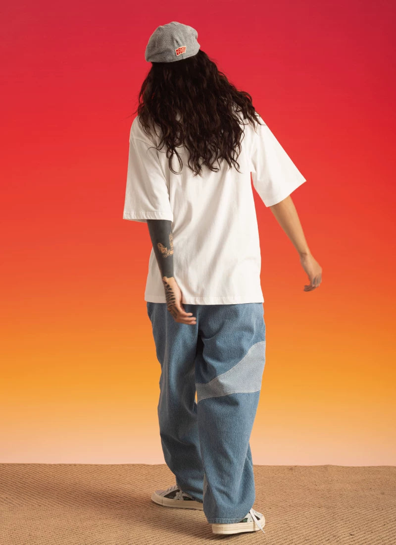 OSCill Minesweeper Printed Two Color Couple T-Shirt