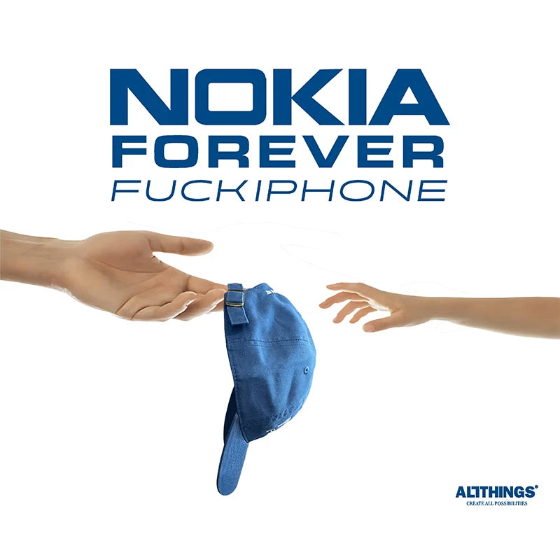 ALLTHINGS 23SS NOKIA hat Nokia hat fun baseball cap adjustable unisex Product link >