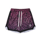 LUSHISI Zebra-pattern Quick-drying Five-point Shorts