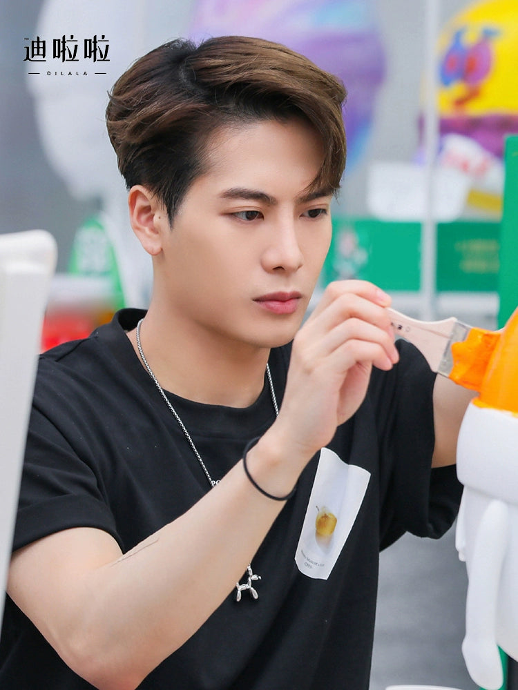 Balloon Dog Titanium Steel Necklace