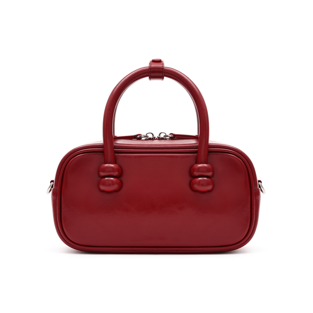 Neeley Mini Leather Boston Crossbody Bag