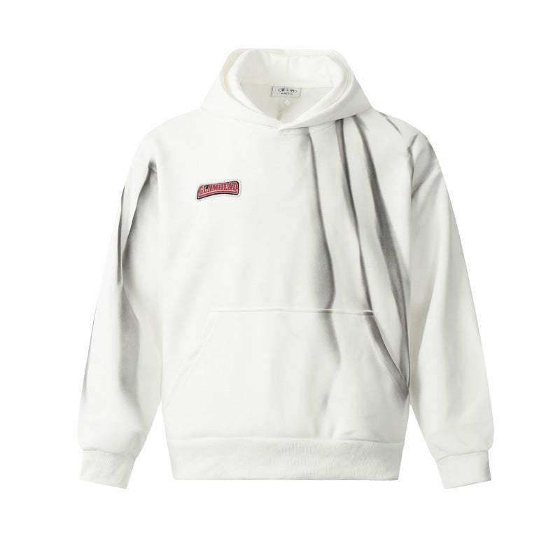 BTSG Gradient dyed versatile silhouette hoodie