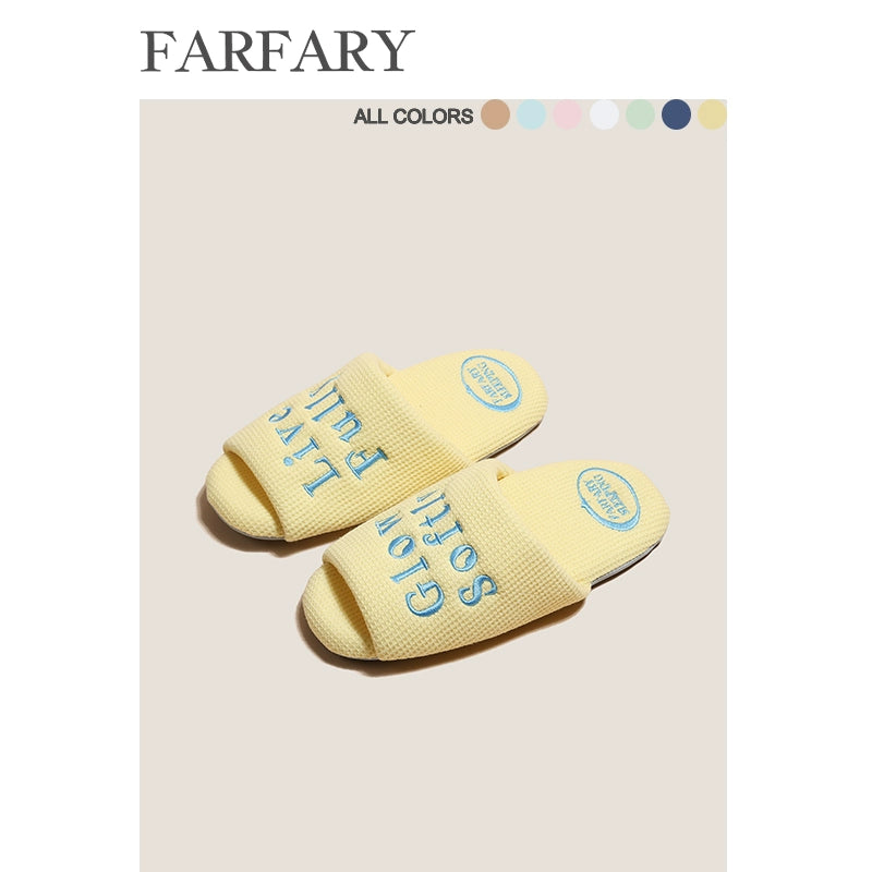 Farfary Cute Thick-Sole Silent Slippers