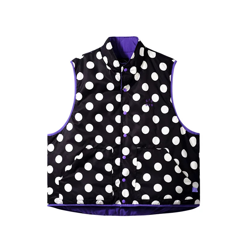 SONDER SHOP OFFWINTER Polka Dot Double Sided Vest