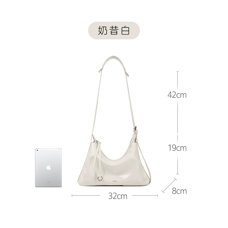 Neeley Star Donut Leather Hobo Bag