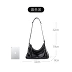 Neeley Star Donut Leather Hobo Bag